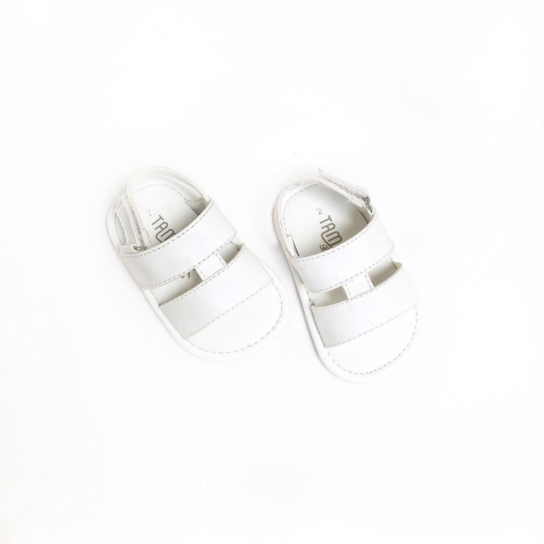 Sandal bayi Antislip Prewalker Tamagoo Babyshoes - Steve White Series Ringan & fleksibel - 4