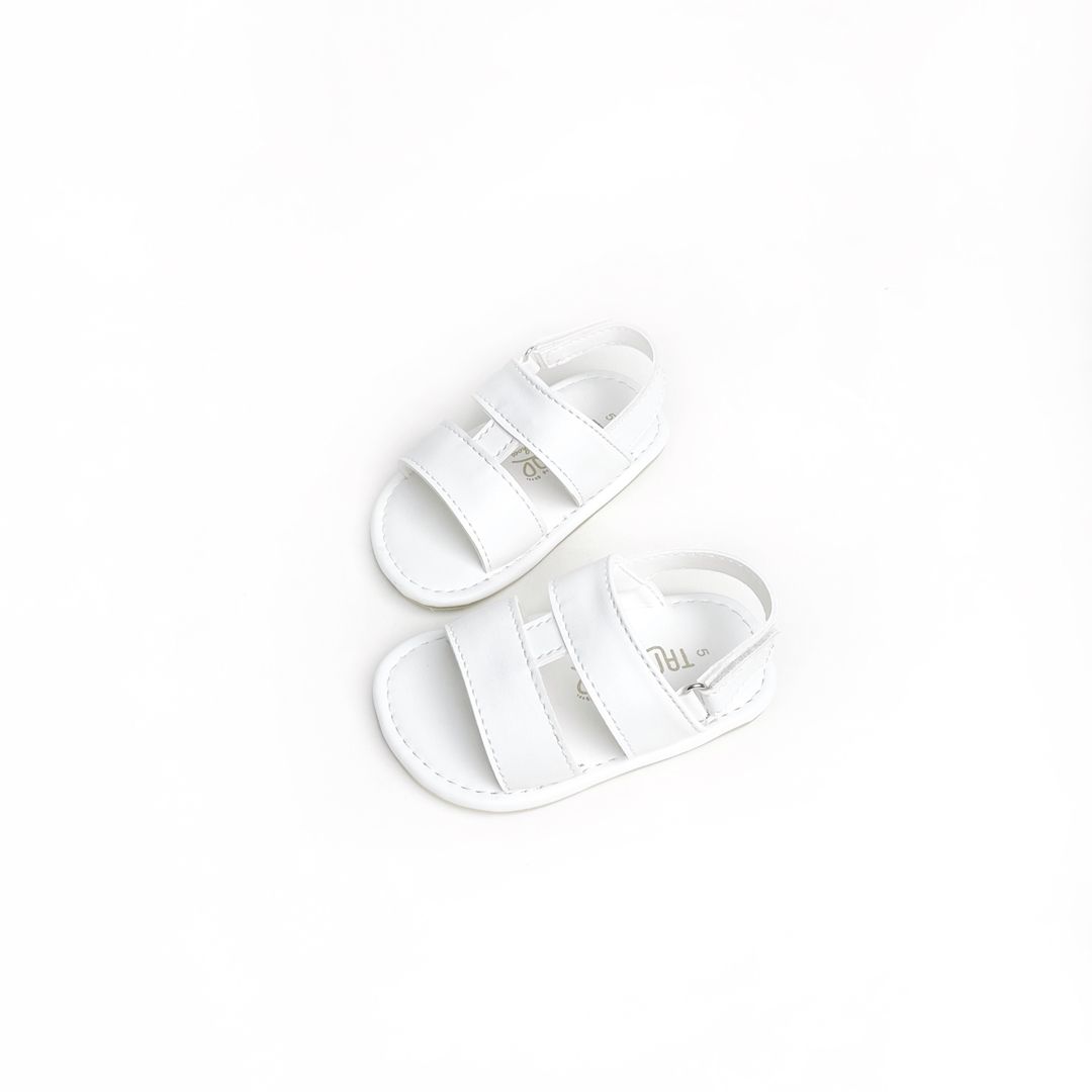 Sandal bayi Antislip Prewalker Tamagoo Babyshoes - Steve White Series Ringan & fleksibel - 1