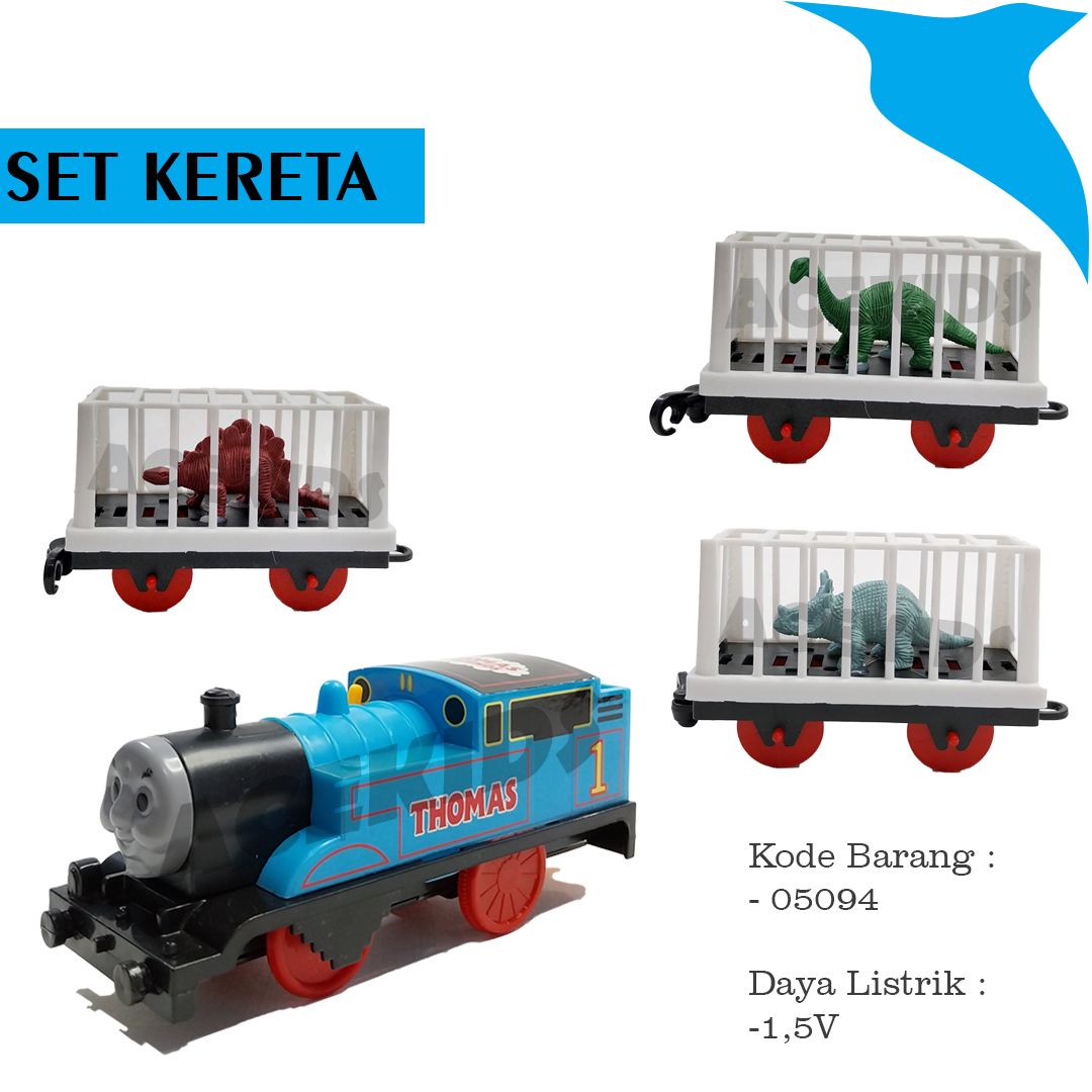 Acekids Kereta Mainan Train Thomas Mainan Kereta Thomas Tanpa Rel Murah Original - 05094 - 2