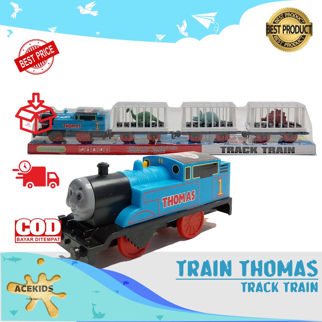 Acekids Kereta Mainan Train Thomas Mainan Kereta Thomas Tanpa Rel Murah Original - 05094 - 1
