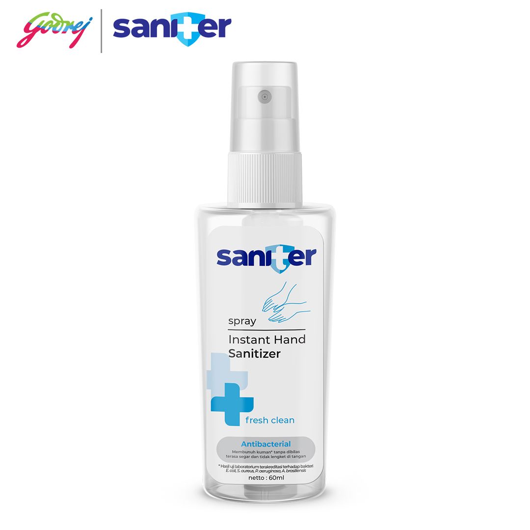 Saniter Hand Sanitizer Spray 60ml - 2