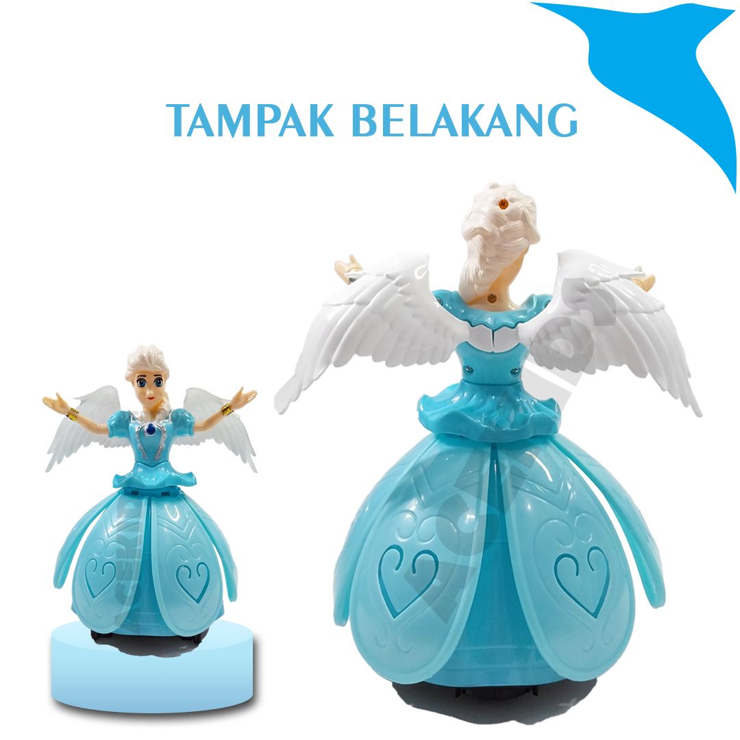 Acekids Mainan Anak Boneka Lampu Menari Boneka Angel Girl Murah Original - HX132 - 2