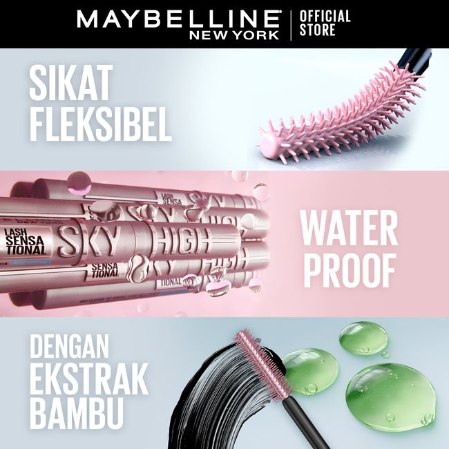 Maybelline Lash Sensational Sky High Mascara Free Make Up Remover - 4
