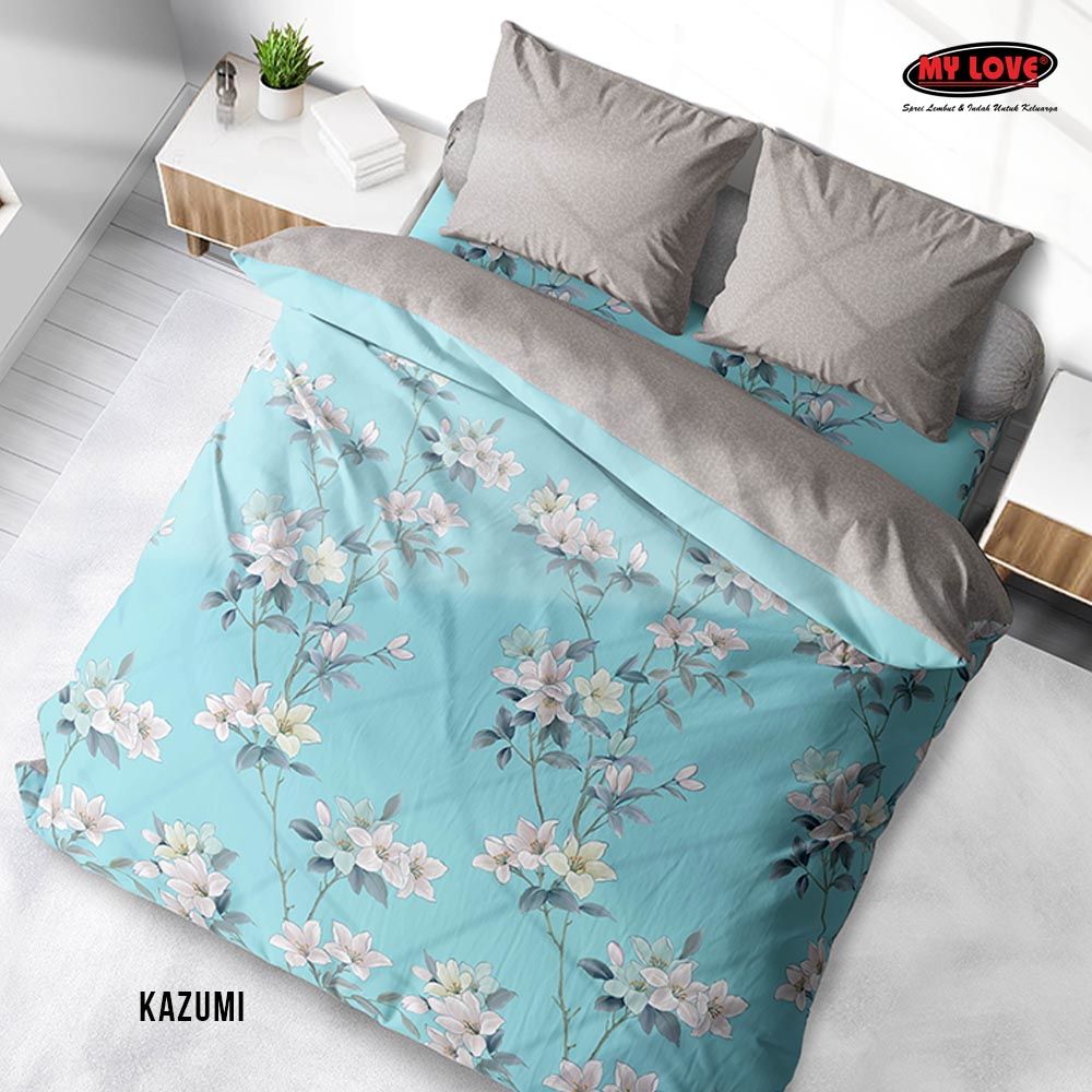 ALL NEW MY LOVE Bed Cover King Fitted 180x200 Kazumi - 1