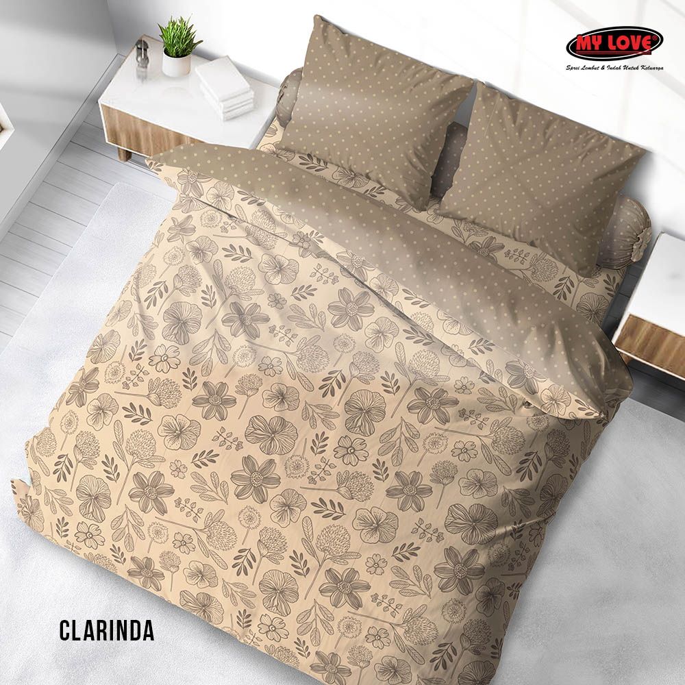 ALL NEW MY LOVE Bed Cover King Fitted 180x200 Clarinda - 1