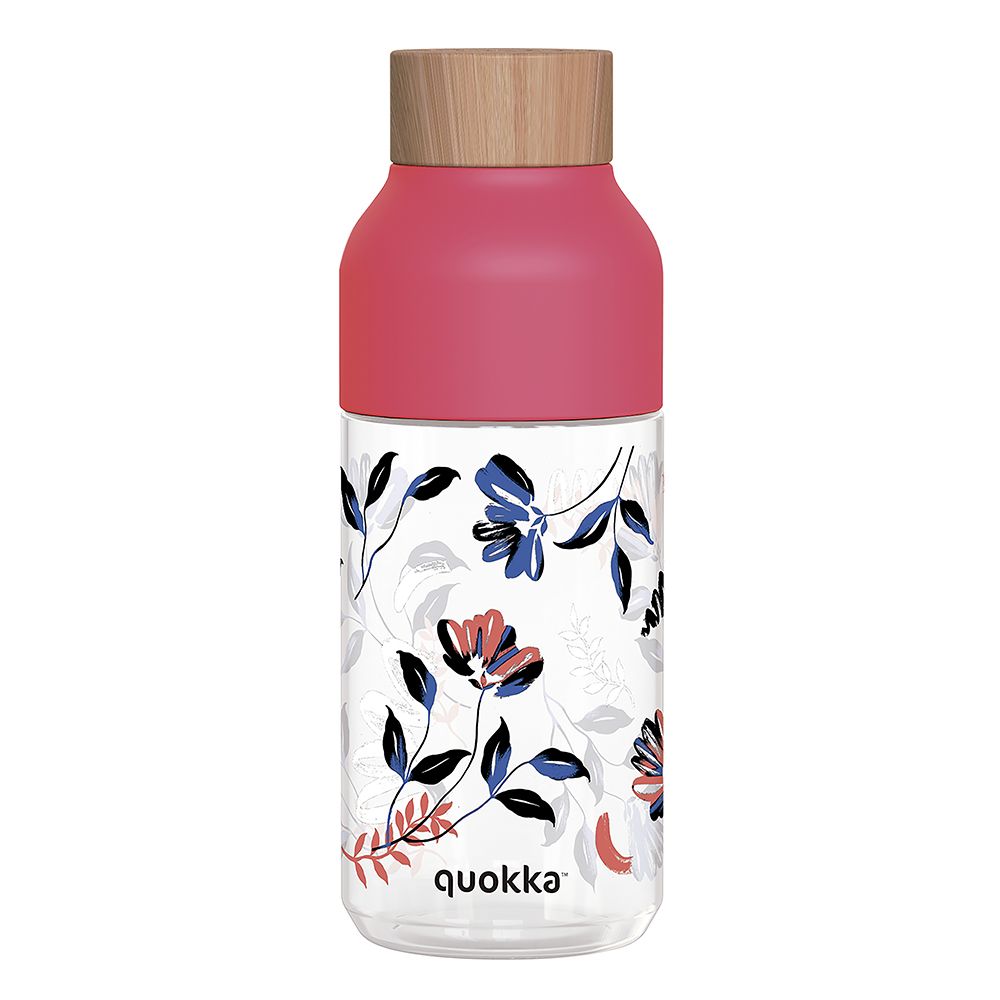 Quokka Ecozen Bottle Ice Blooms 570ml - Botol minum anak - 2