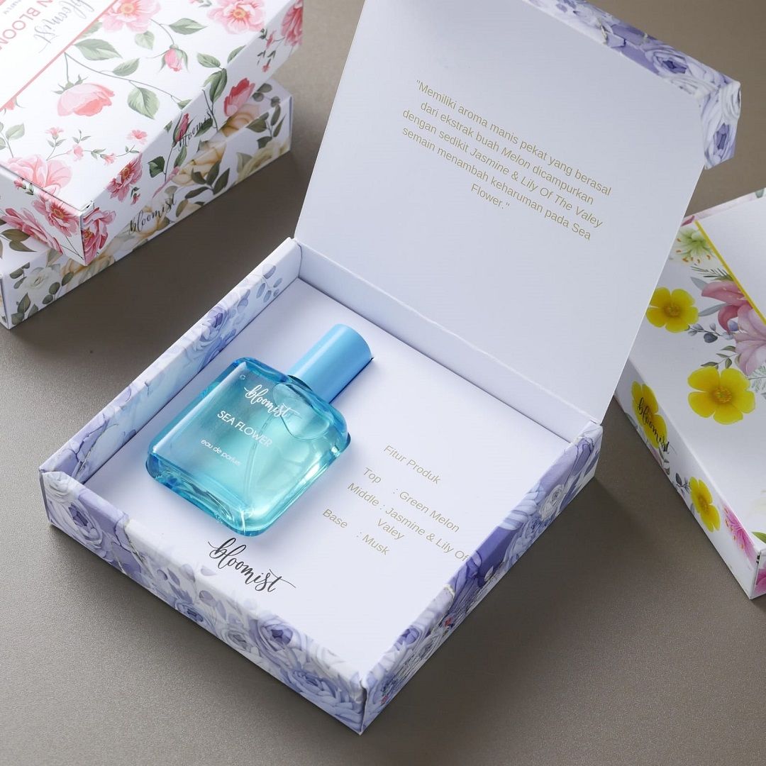 Parfum Wanita Bloomist Edp 40ml Sea Flower Tahan Lama - 4