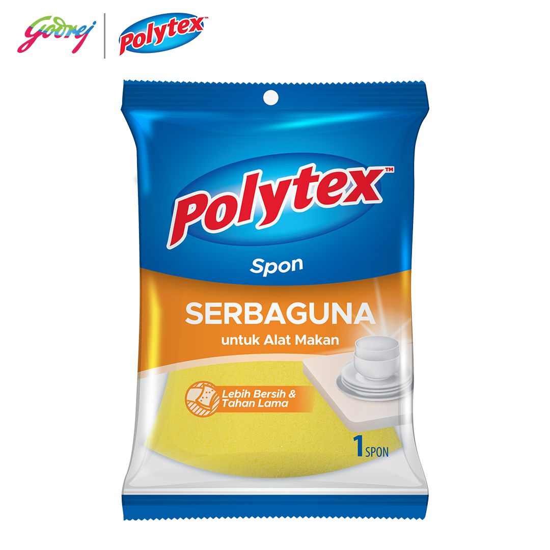 Polytex Spon Serbaguna untuk Alat Makan x5 - 2