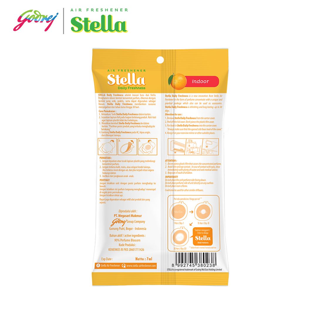 Stella Daily Freshness Indoor Blossom 7ml - Pengharum Ruangan x2 - 3