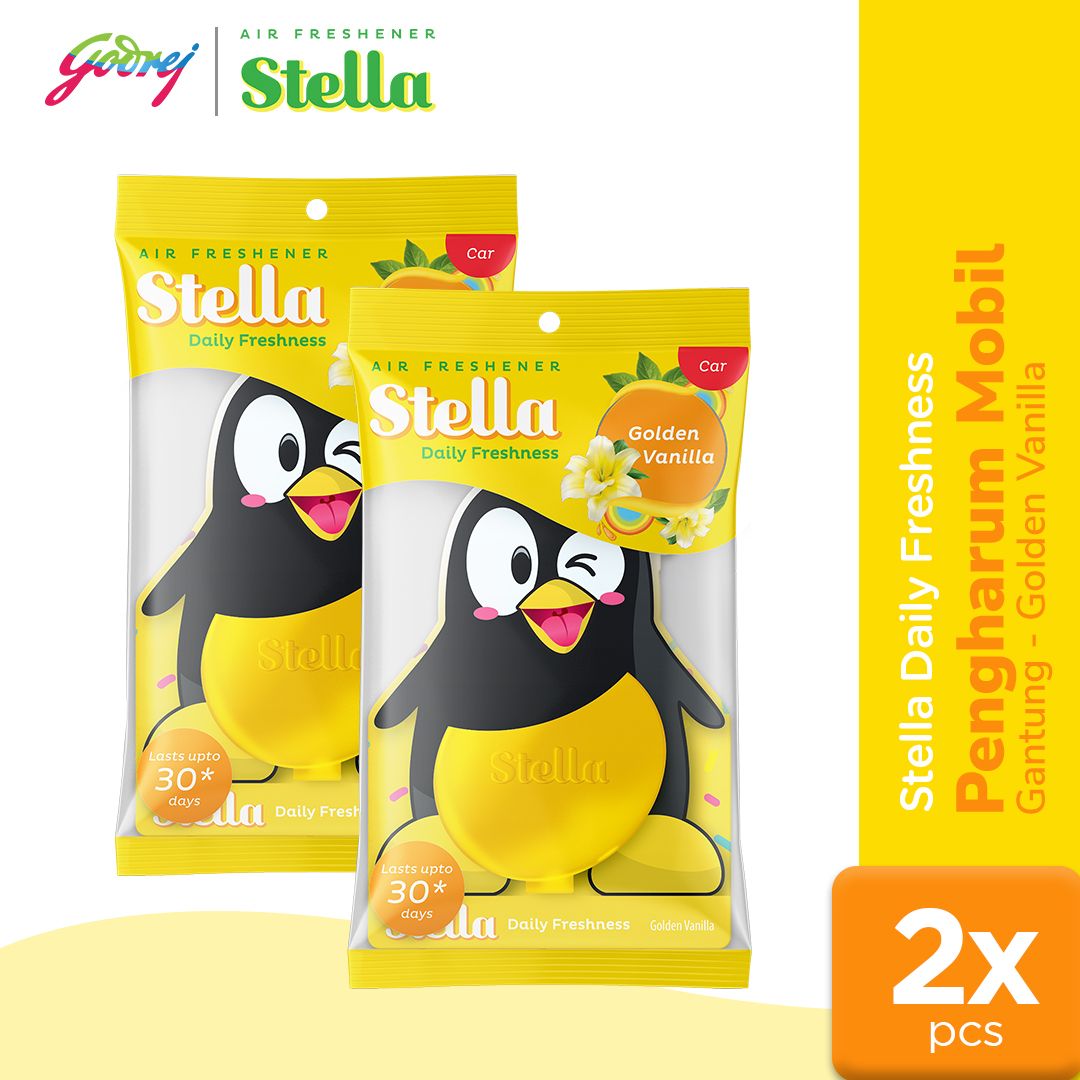 Stella Daily Freshness Golden Vanilla 7ml - Pengharum Ruangan x2 - 1