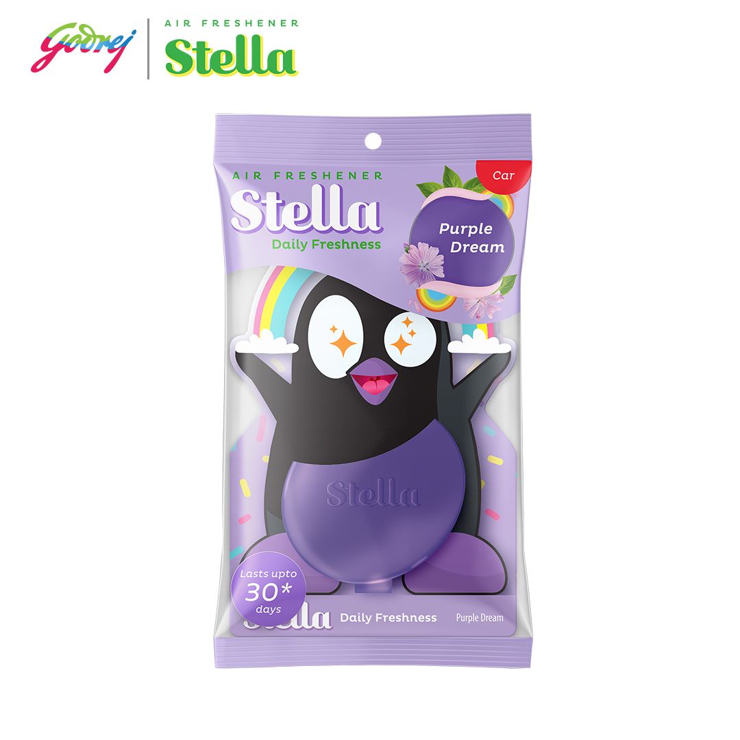 Stella Daily Freshness Car Purple Dream 7ml - Pengharum Mobil x2 - 2