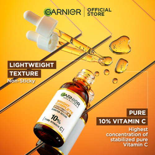 Garnier Bright Complete Overnight Serum 30ml - 4