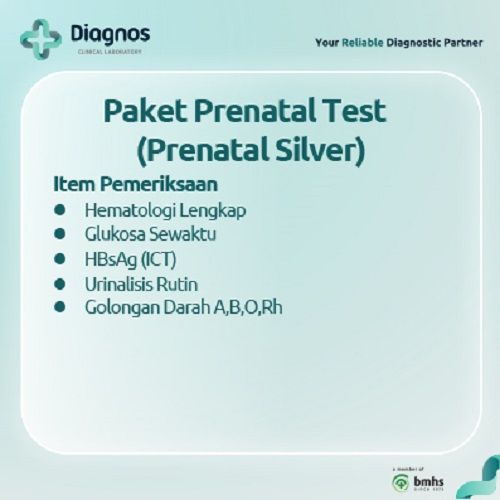 Paket Prenatal Test - Prenatal Silver - Diagnos Laboratorium - 2