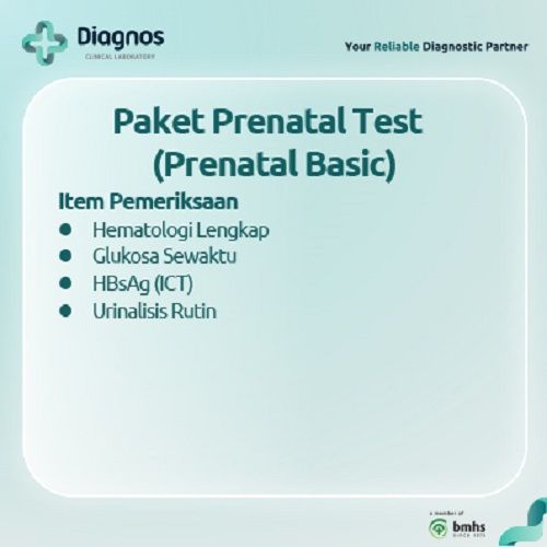Paket Prenatal Test - Prenatal Basic - Diagnos Laboratorium - 2