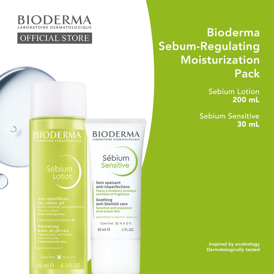 Bioderma Sebum-Regulating Moisturization Pack - 1