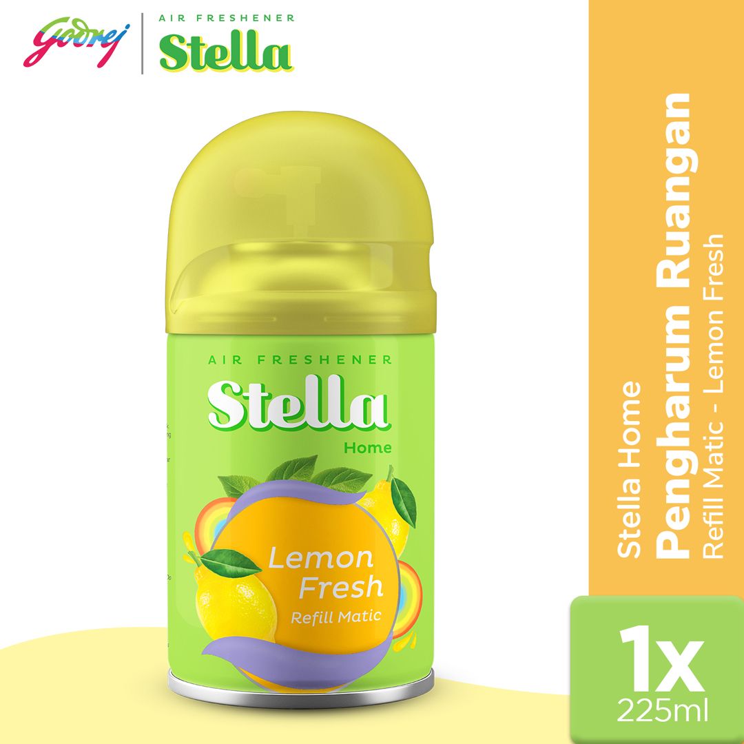 [CLEARANCE SALE] Stella Matic Refill Lemon 225ml - 1