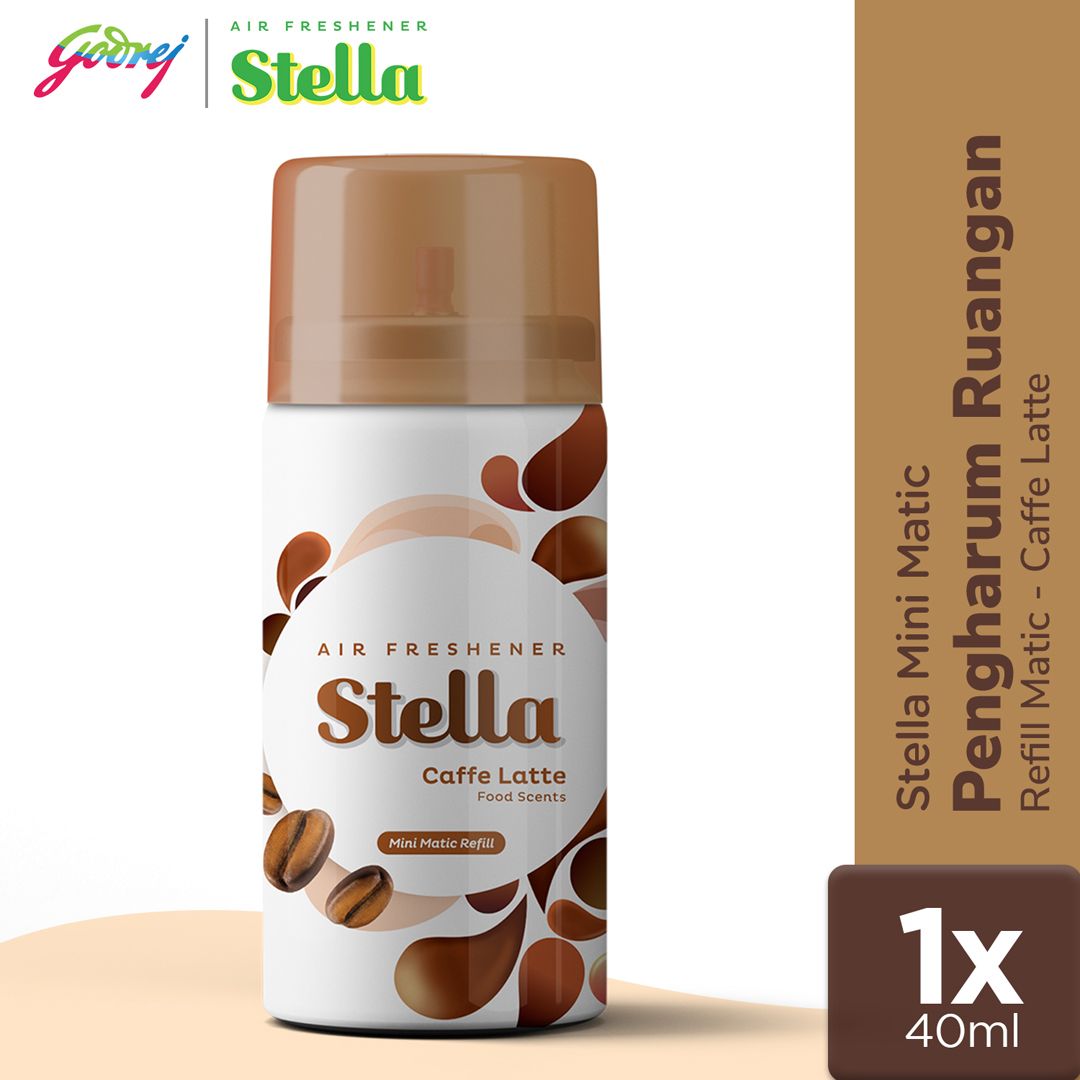 [CLEARANCE SALE] Stella Mini Matic Caffe Latte 40ml Refill - 1