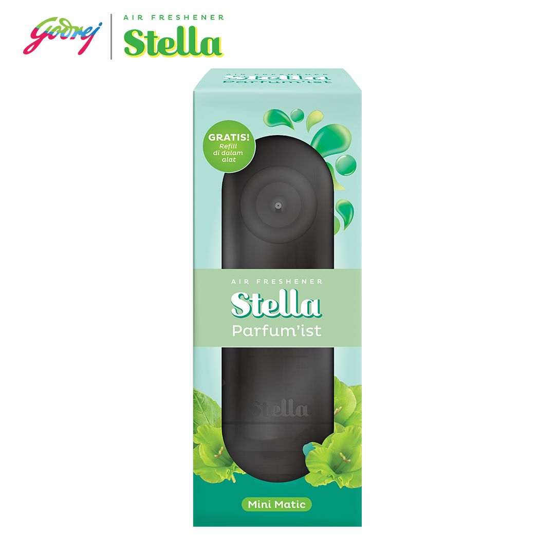 [CLEARANCE SALE] Stella Mini Matic Set Green Fantasy - Pewangi Ruangan Otomatis - 2