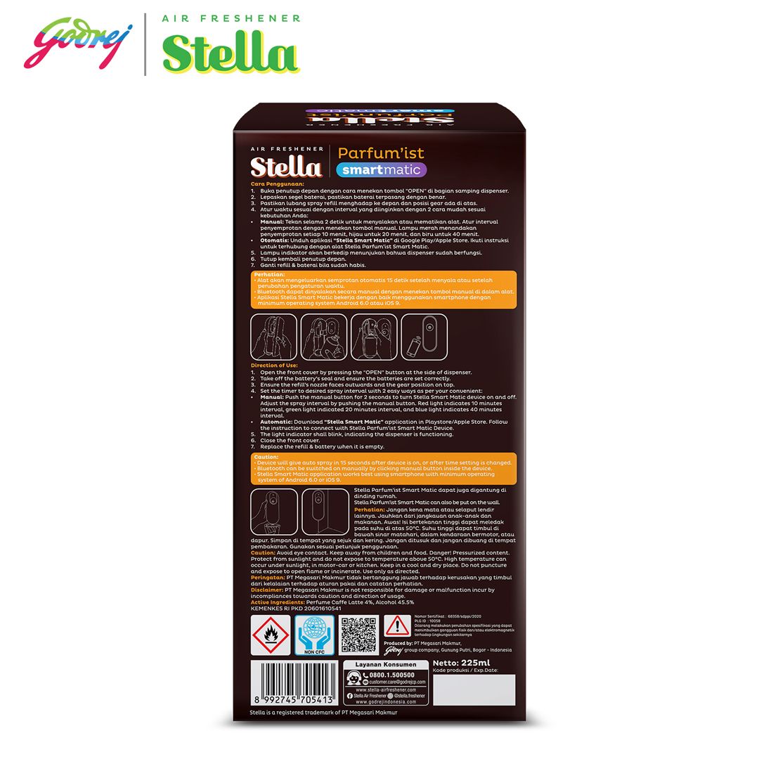[CLEARANCE SALE] Stella Parfumist Smart Matic Caffe Latte - 4
