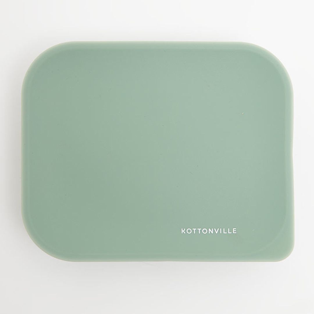 Kottonville Silicone Snack Box 4 Sekat - Light Green Light Green - 2