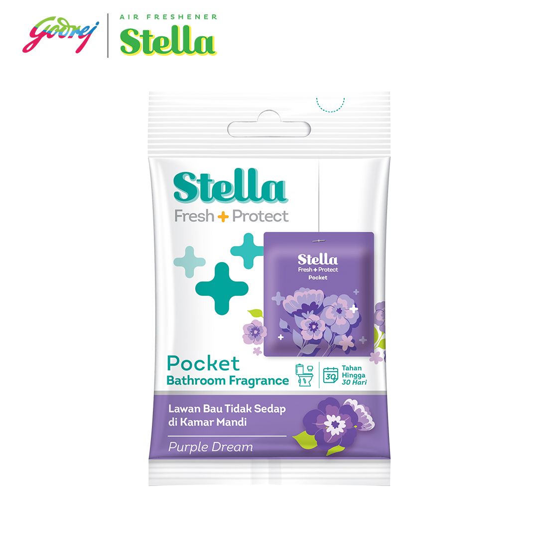 [PAKET HEMAT] Stella Matic Box Set + Stella Pocket Bathroom Purple Dream 10 gr - 5