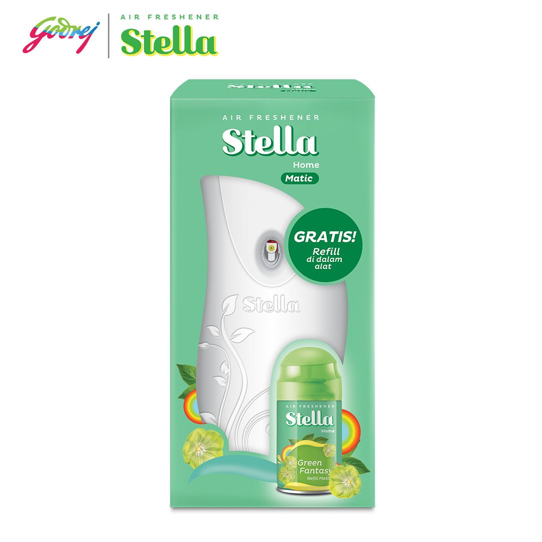 [PAKET HEMAT] Stella Matic Box Set + Stella Pocket Bathroom Fresh Green 10 gr - 4