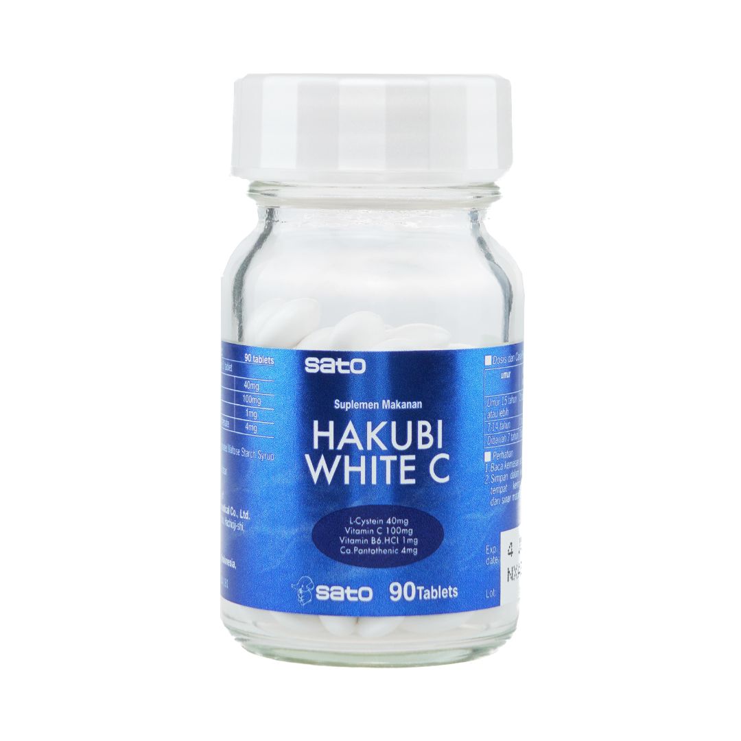 Sato Hakubi White C Suplemen Kesehatan 90 Tablet [Triple Pack] - 2