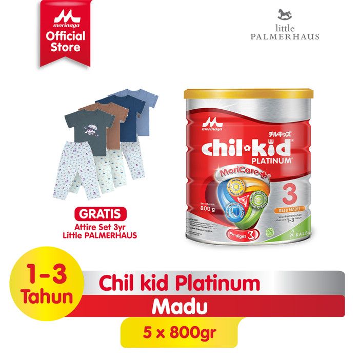 Buy 5 Chil Kid Platinum Madu Free Attire Set 3yr - 1
