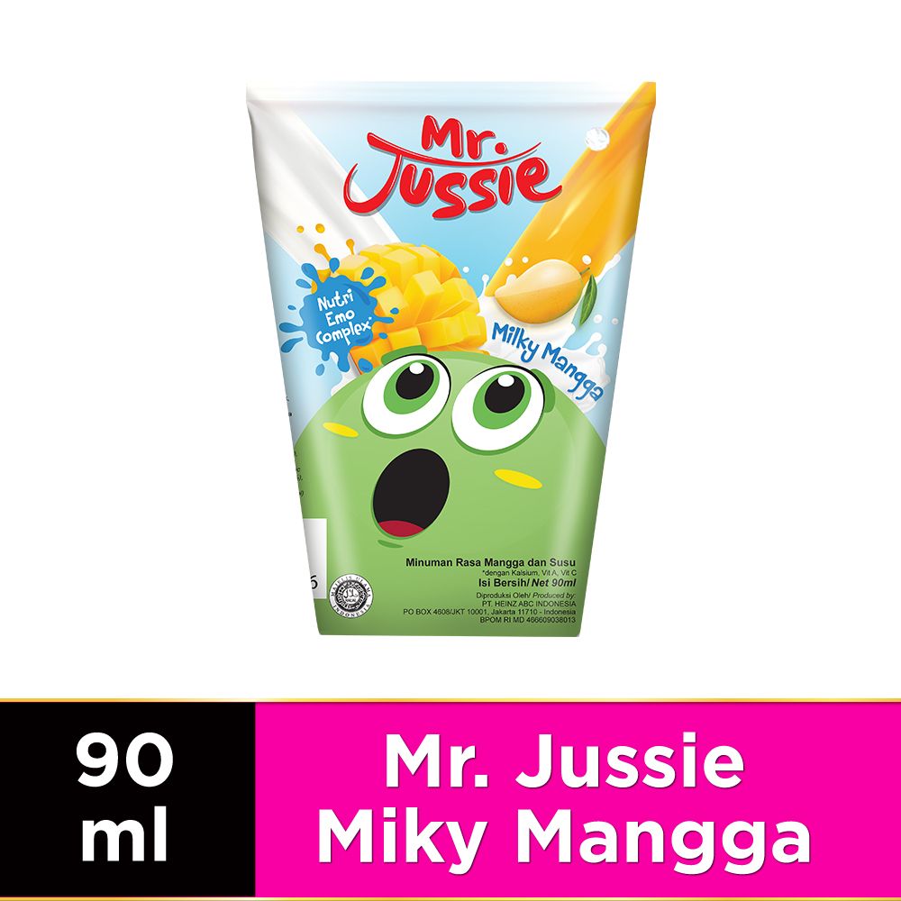 Mr Jussie Milky Mangga 90 ml - 1
