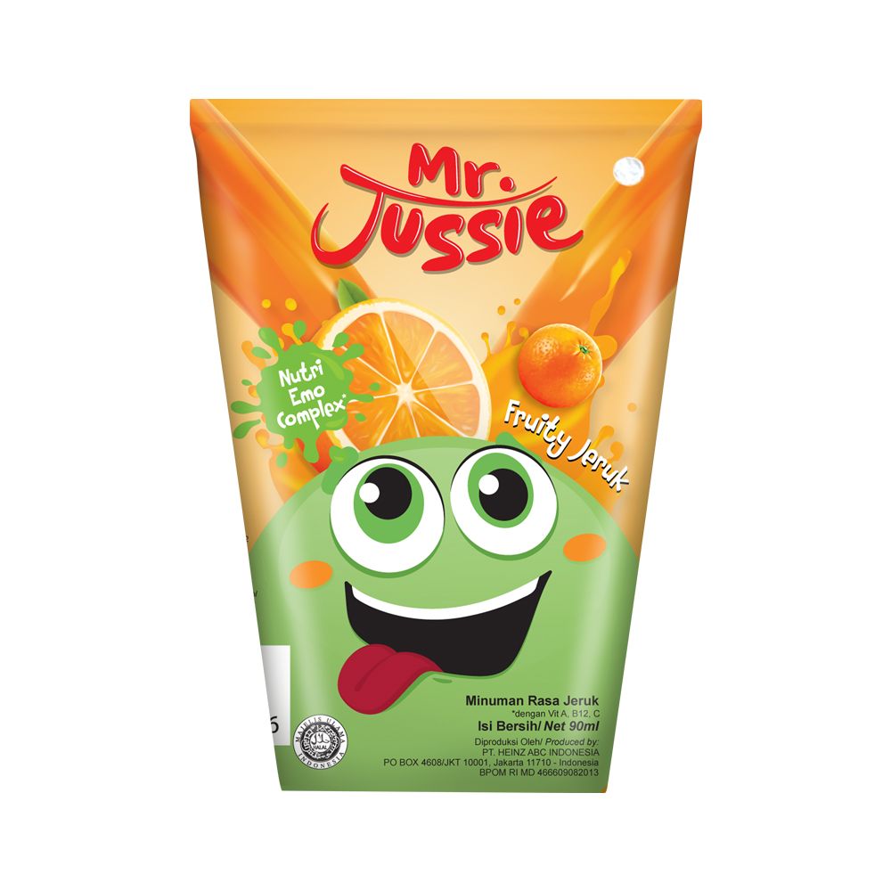 Mr Jussie Fruity Jeruk 90 ml - 2