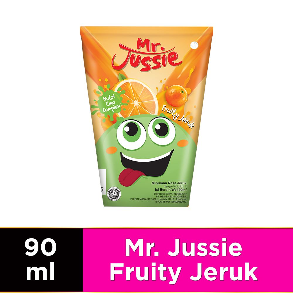 Mr Jussie Fruity Jeruk 90 ml - 1