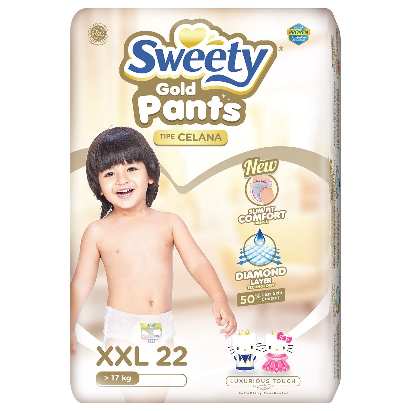 Sweety Pantz Gold Regular Pack XXL 22 - 2