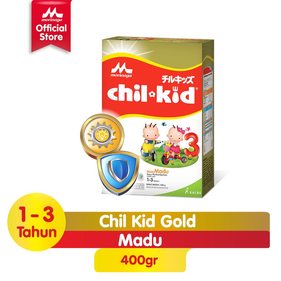 Morinaga Chil Kid Gold Madu 400g - Susu Pertumbuhan Anak Batita - 1