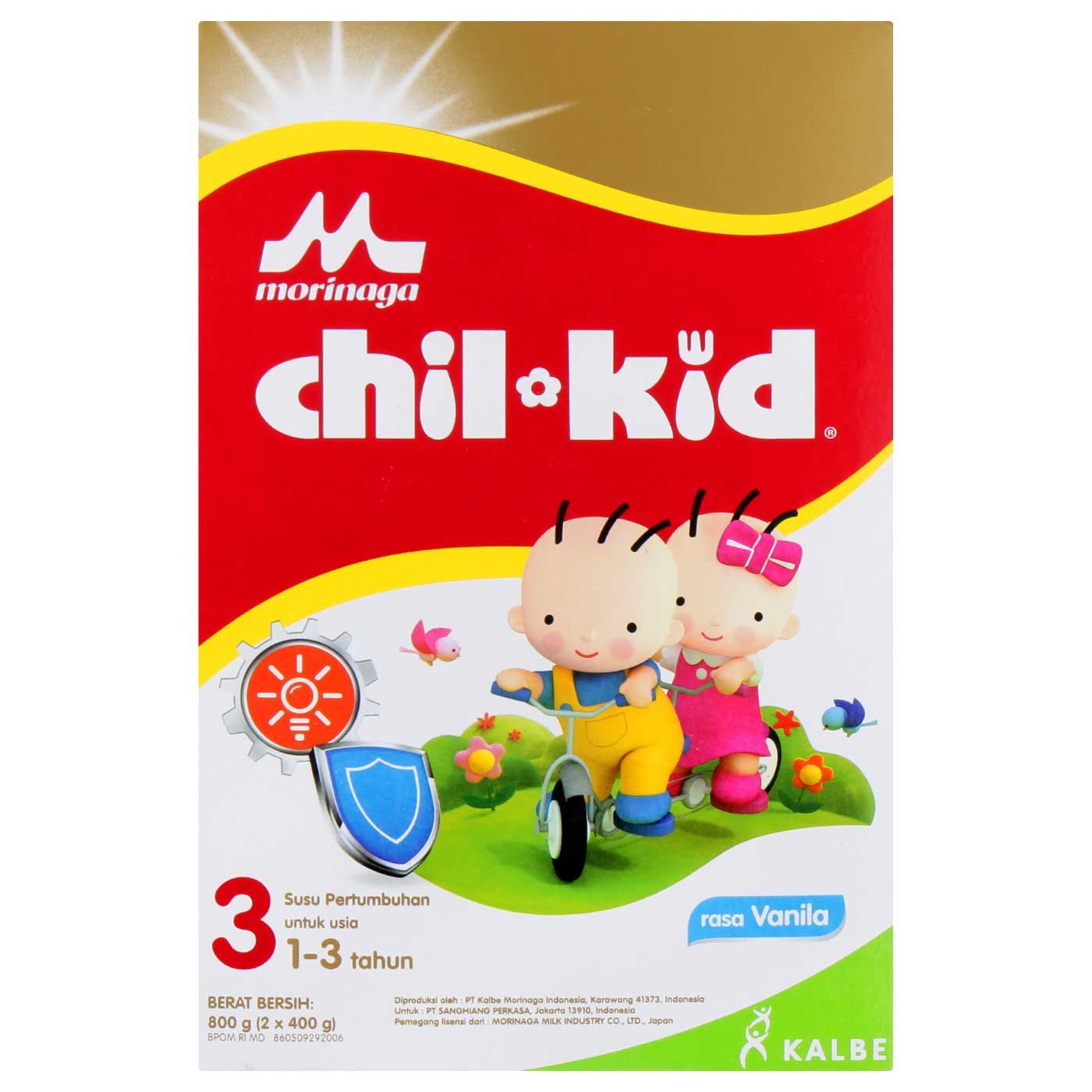 Morinaga Chil Kid Vanila 800gr Box - 1