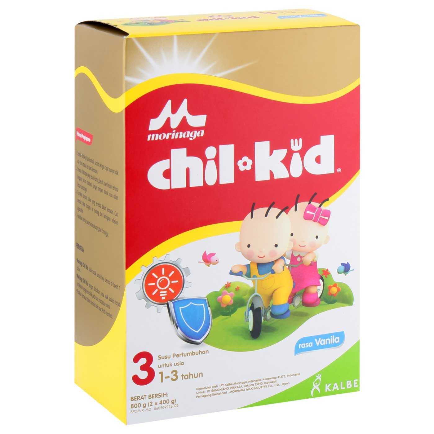 Morinaga Chil Kid Vanila 800gr Box - 2