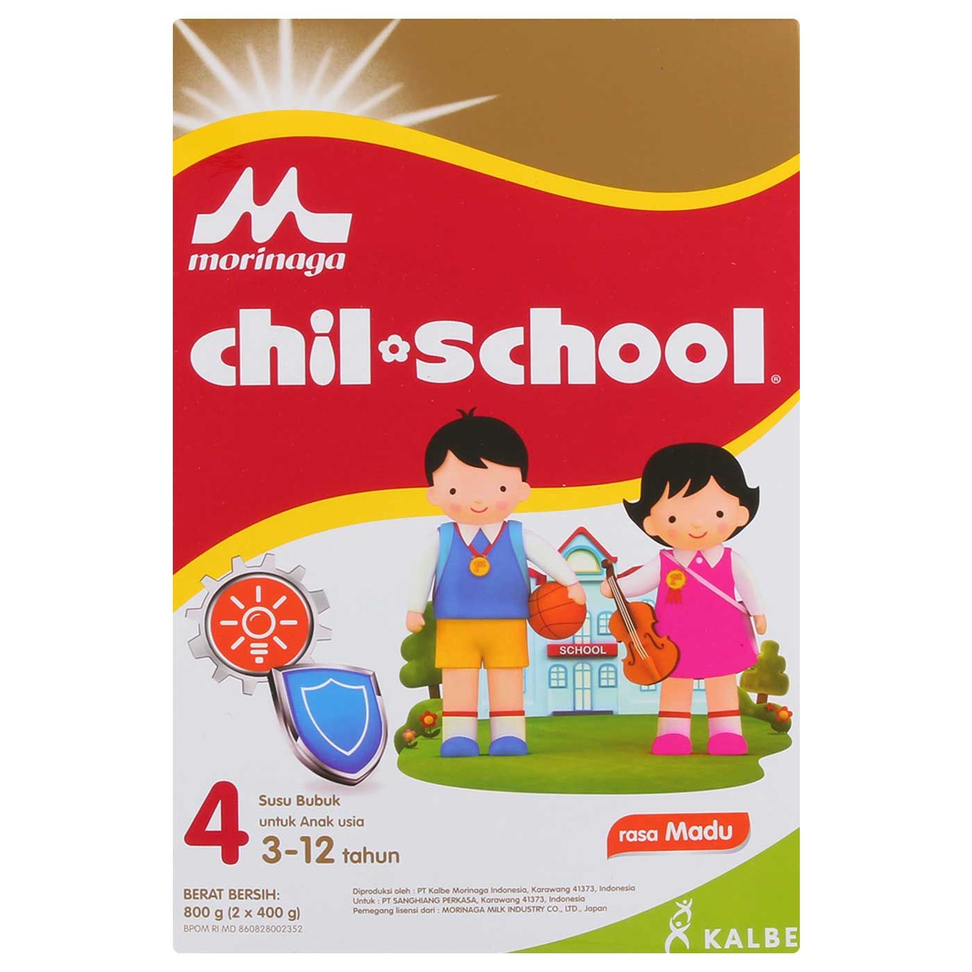 Morinaga Chil School Madu 800gr Box - 1