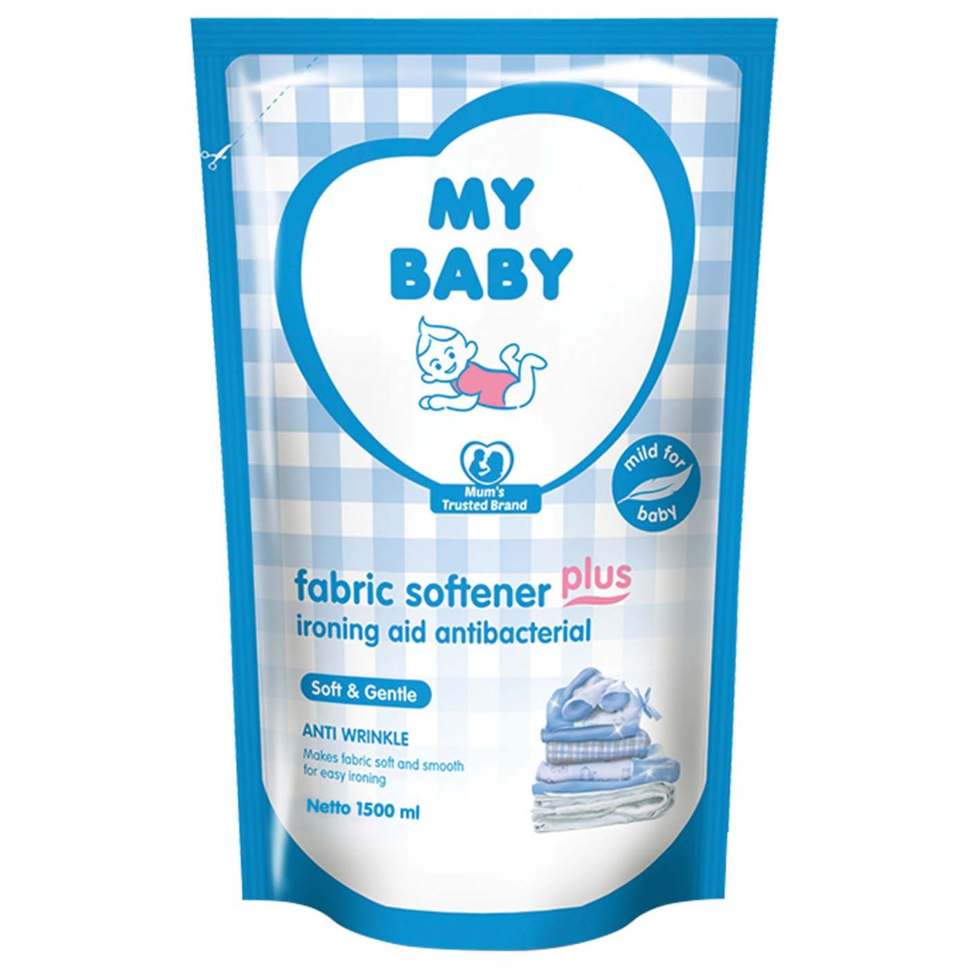 My Baby fabric Softener Plus Ironing Aid Soft&Gentle 1500ml - 1