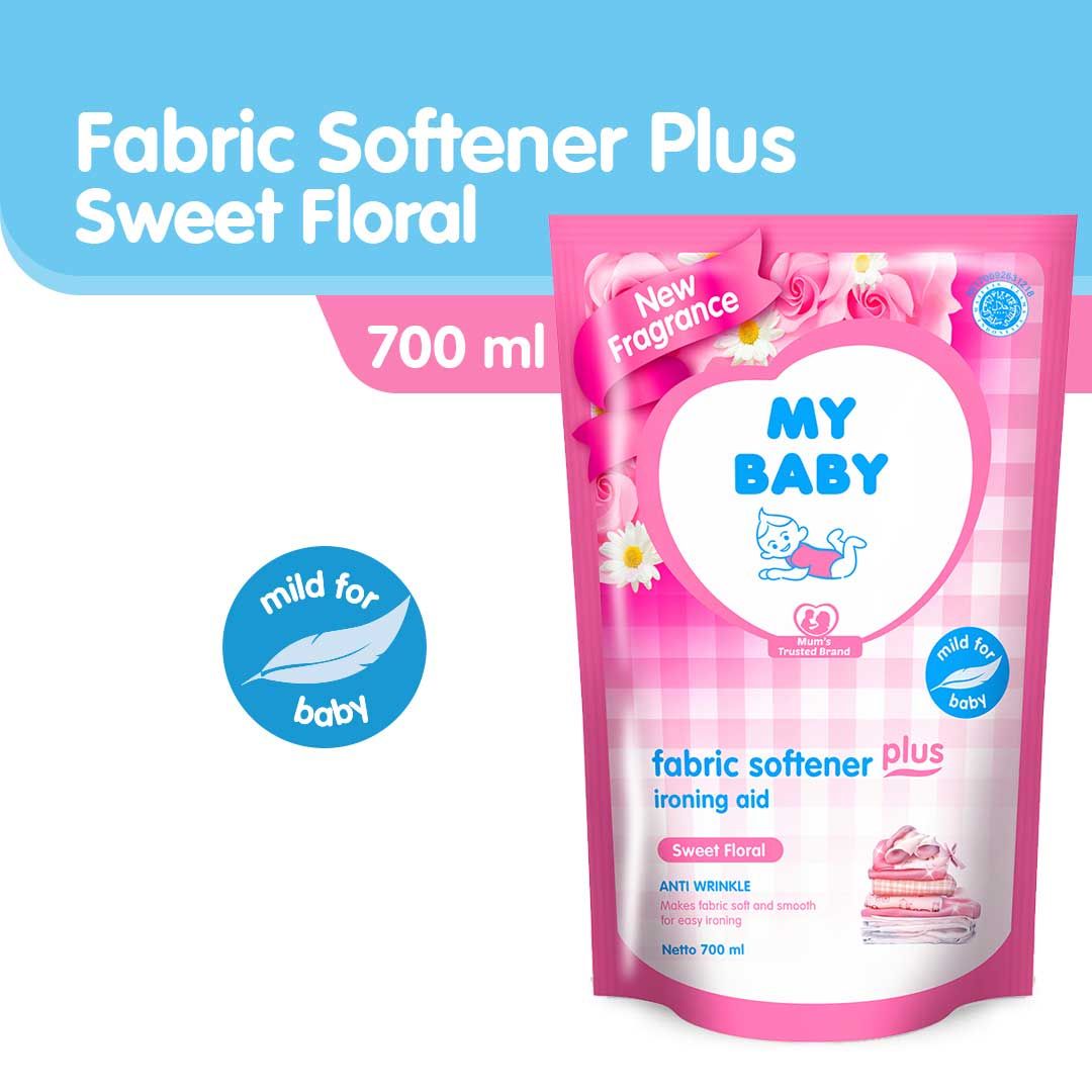 My Baby fabric Softener Plus Ironing Aid Sweet Floral 700ml - 1