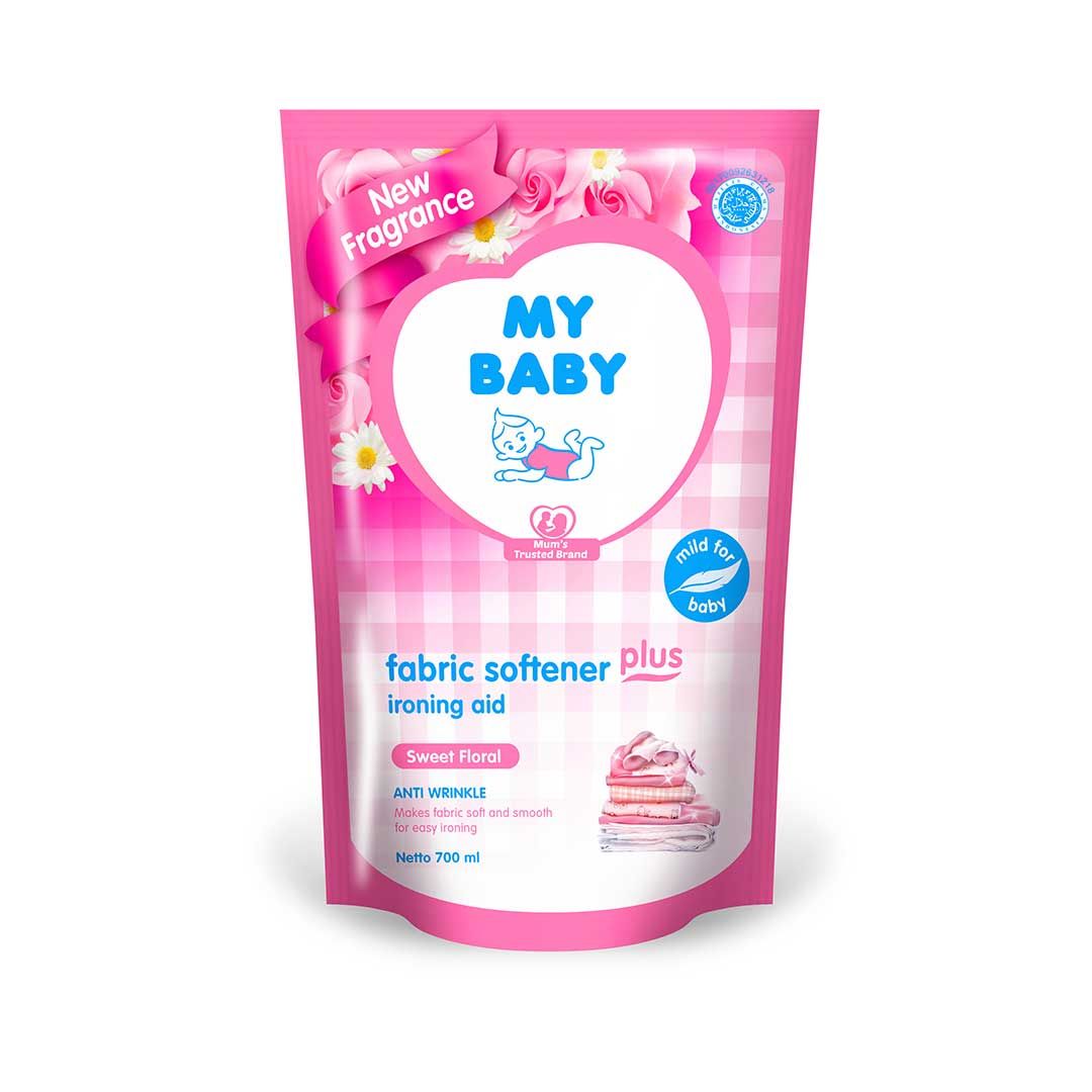 My Baby fabric Softener Plus Ironing Aid Sweet Floral 700ml - 2