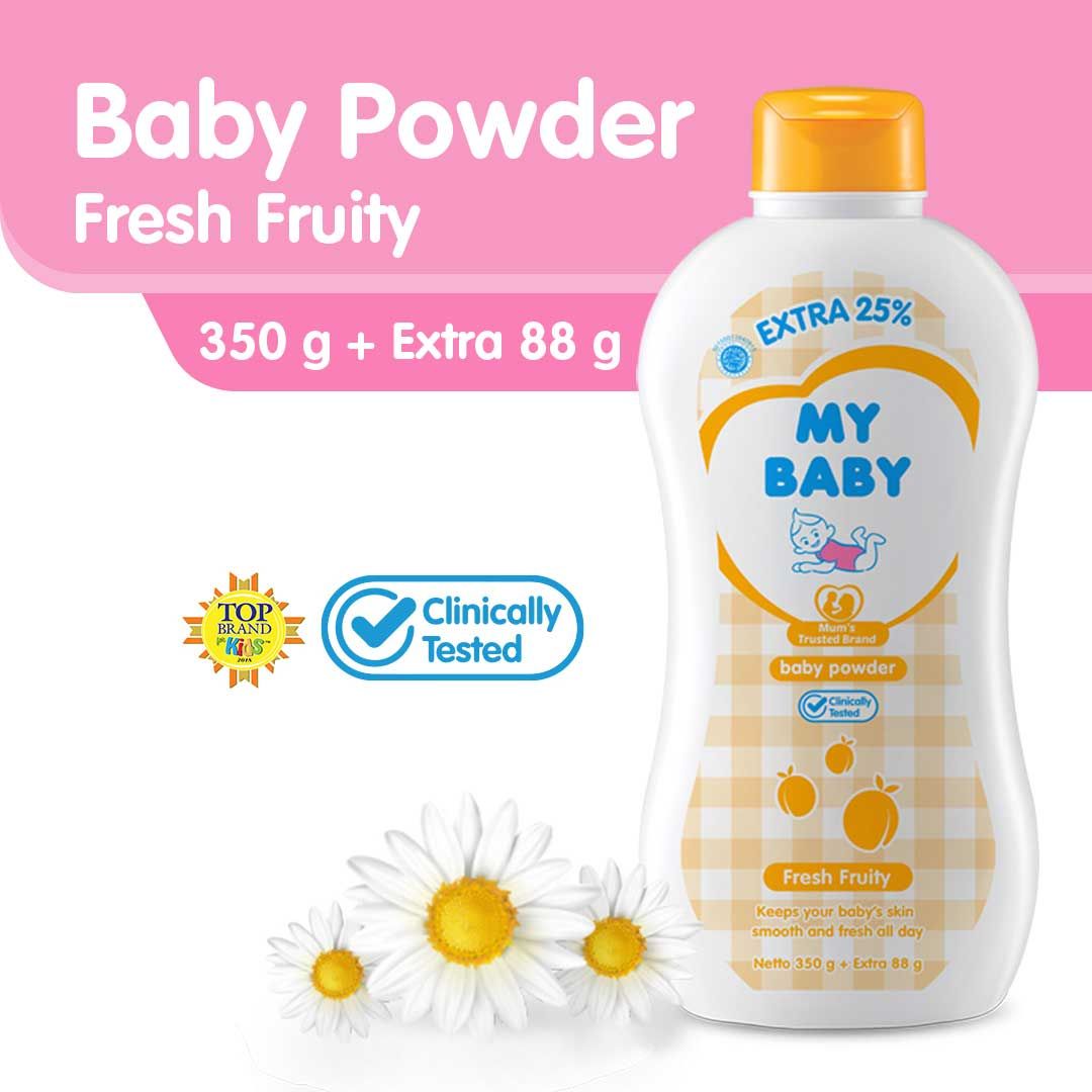 My Baby Powder 350gr Extra Fresh Fruity - 1