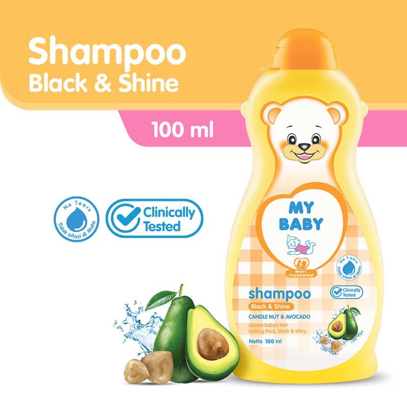 My Baby Shampoo Black & Shine 100ml - 1