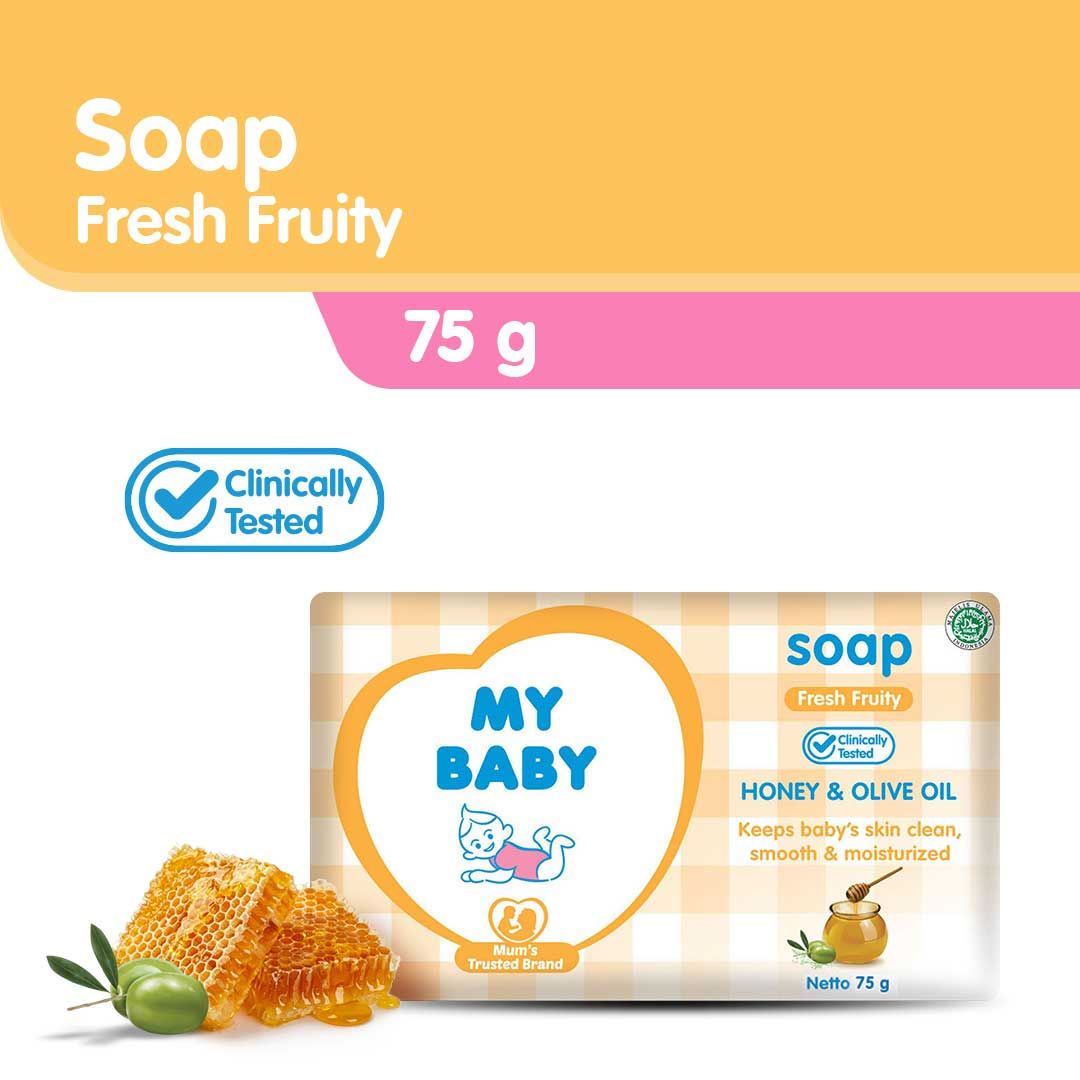 My Baby Soap Fresh Fruity 75gr - 1