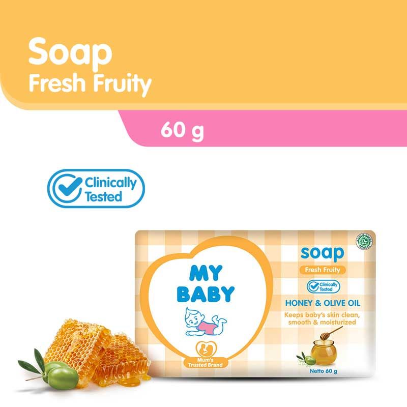 My Baby Soap Fresh Fruity 60gr - 2