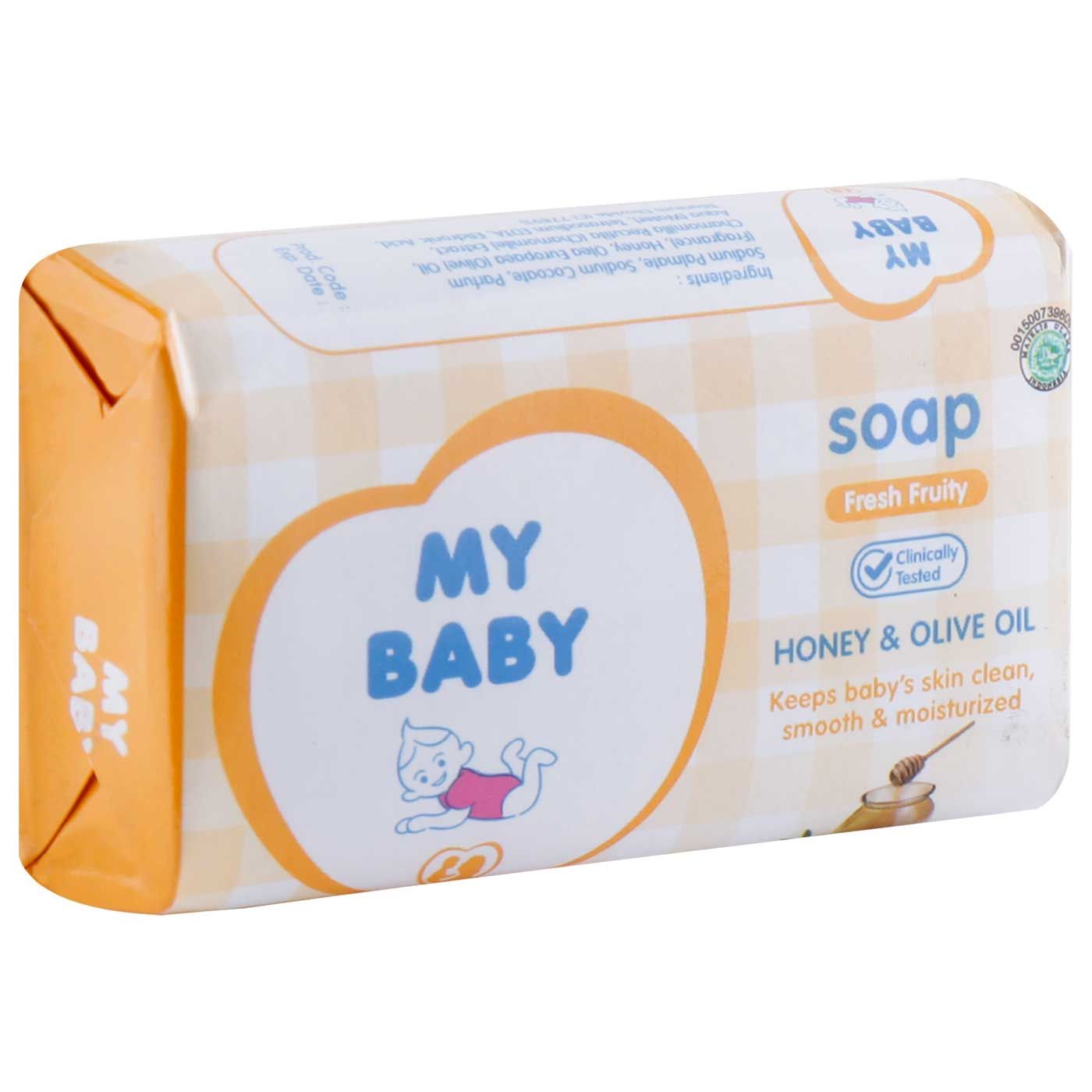 My Baby Soap Fresh Fruity 60gr - 3