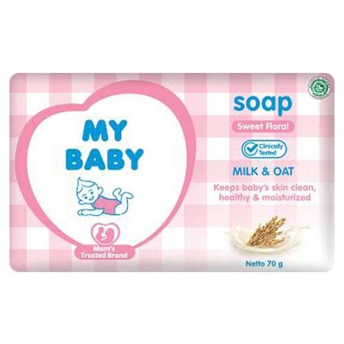 My Baby Soap Sweet Floral 75gr - 1