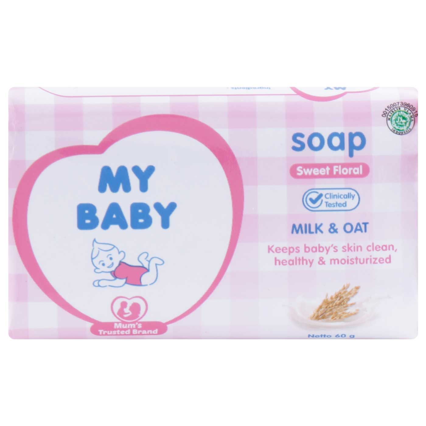 My Baby Soap Sweet Floral 60gr - 2