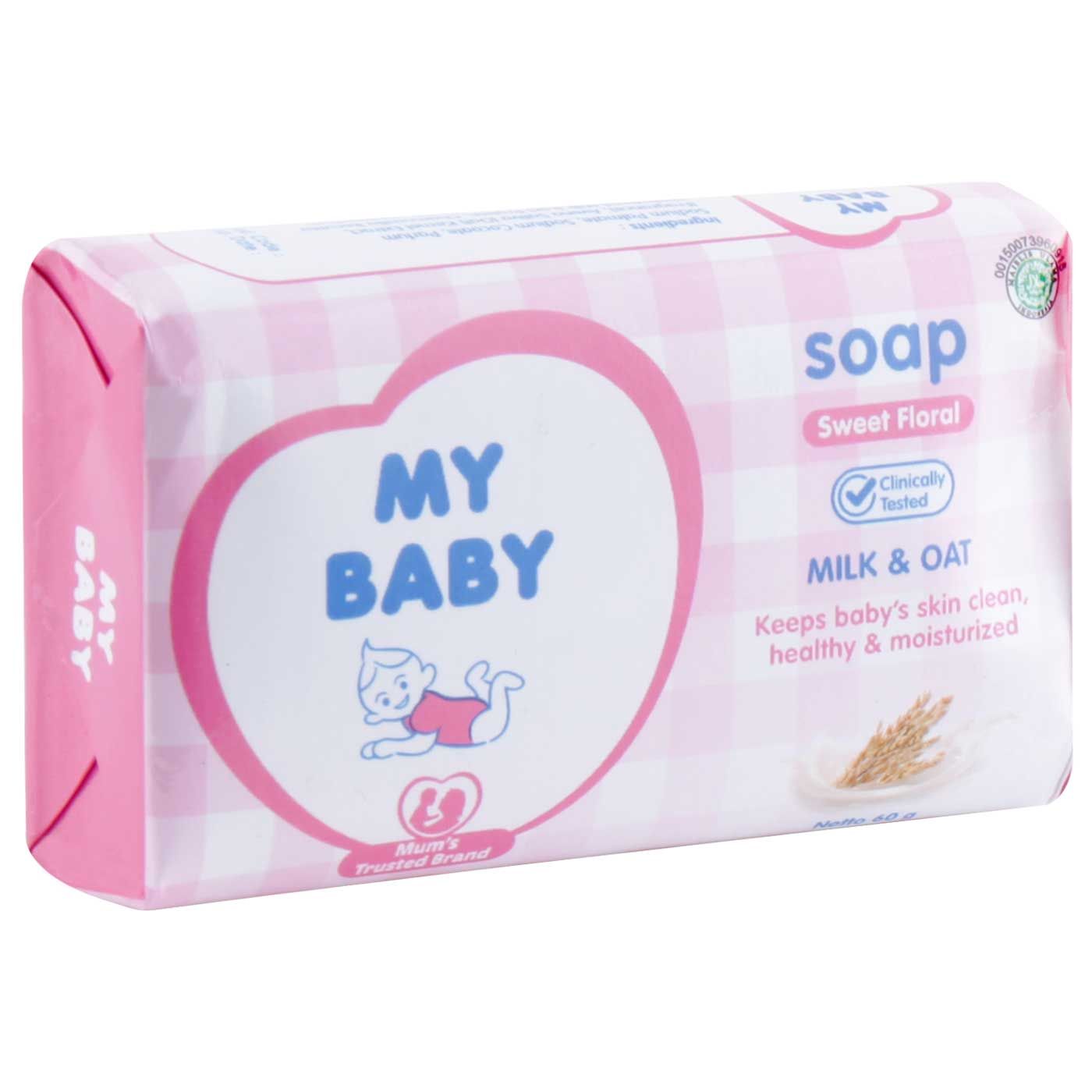My Baby Soap Sweet Floral 60gr - 3