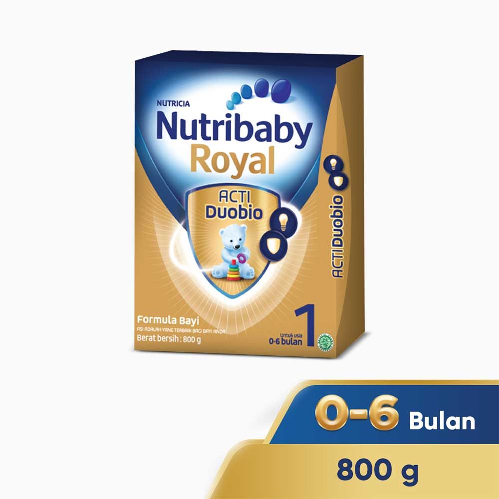 Nutribaby Royal Acti Duo Bio 1 800gr Box - 1