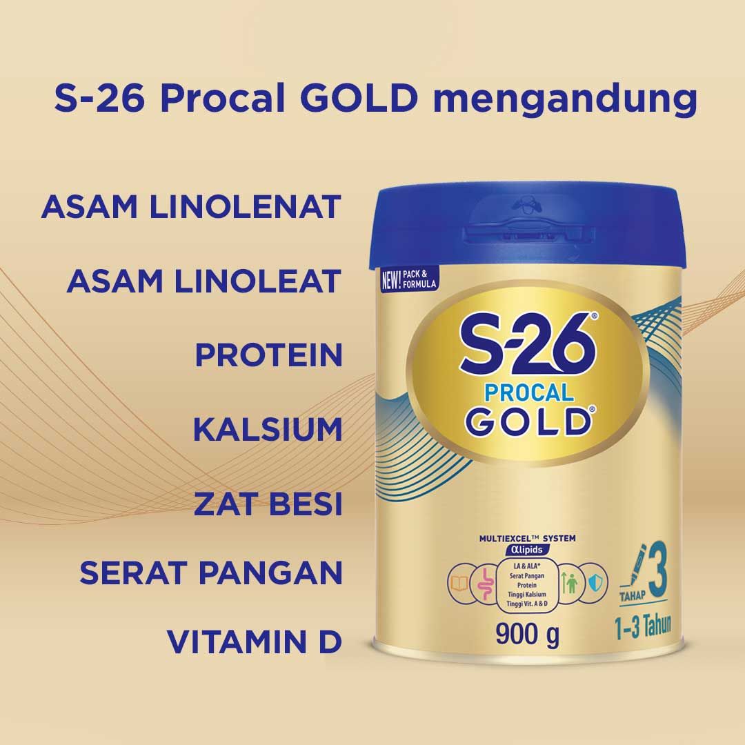 S-26 Procal Gold Tahap 3 400gr Tin - 4