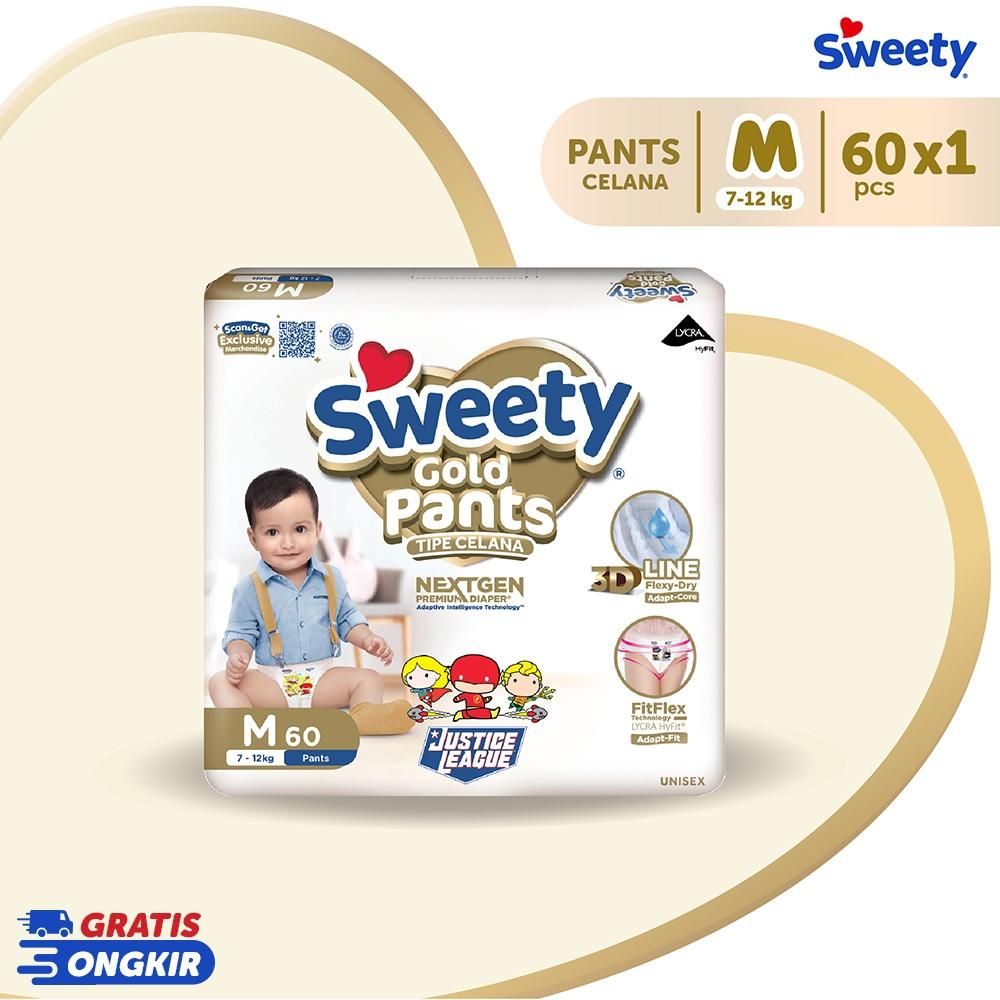 Sweety Gold Pants M 60s (NextGen) - 1